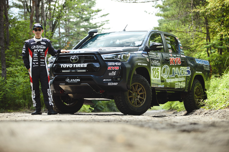 HiLux Rally Car on Open Country R/Ts | Toyo Tires Australia